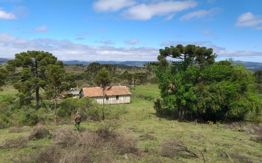 Sítio com 2 hectares com Casa e Linda Vista – Urubici