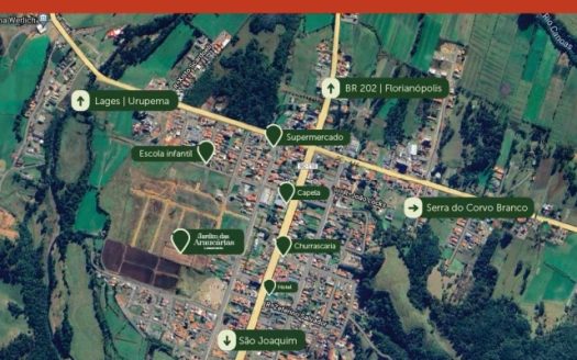 URUBICI:  LOTES no centro da cidade  –  OPORTUNIDADE !!!