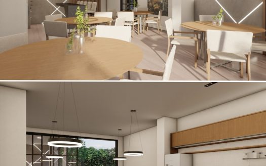 URUBICI:  Em Construção:  Stúdio + vaga garagem  –  Centro