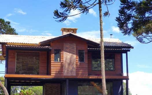 URUBICI:  Cabana nova c/3 dorms. em terreno de 3,3 Hcts.