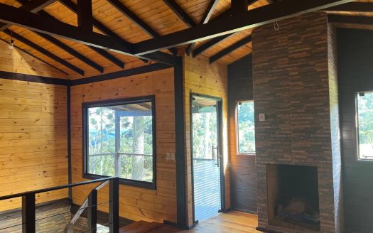 URUBICI:  Cabana nova c/3 dorms. em terreno de 3,3 Hcts.