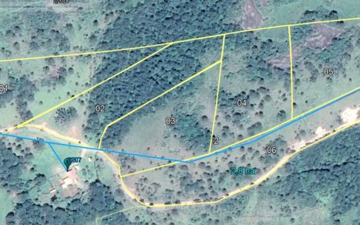 URUBICI / SÃO JOAQUIM:  2 Hectares na localidade Pericó