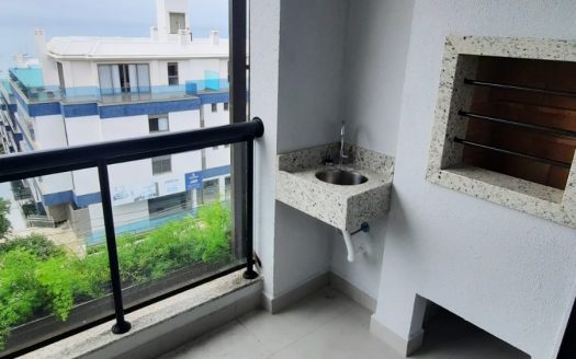 JURERÊ:   FRENTE IATE CLUB – 1 DORM. c/LINDA VISTA PARA A BAÍA